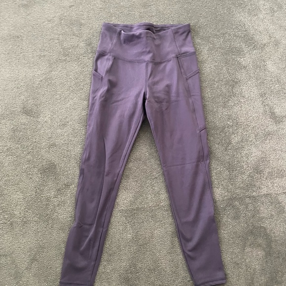 Danskin Dark Purple Leggings - Picture 1 of 2